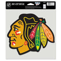 Chicago Blackhawks 8"x8" Indian Head Logo Die-Cut Decal by Wincraft product image 1, provided for visual reference and