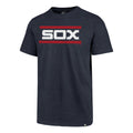 White Sox Fall Navy 83 Stripes Club T-Shirt product image 1, provided for visual reference and product detail review