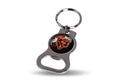 Chicago Bears Logo Bottle Opener Keychain product image 1, provided for visual reference and product detail review