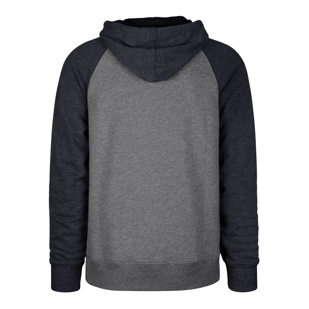 Chicago White Sox Grey w/ Navy Sleeve Batterman Raglan Hood product image 2, provided for visual reference and product