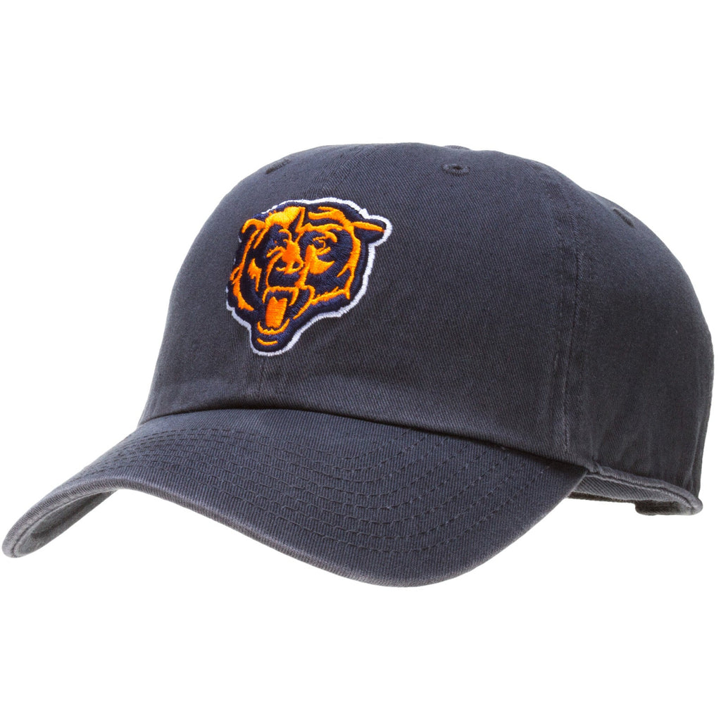 Chicago Bears Navy Adjustable Hat with Bear Face Logo product image 1, provided for visual reference and product detail