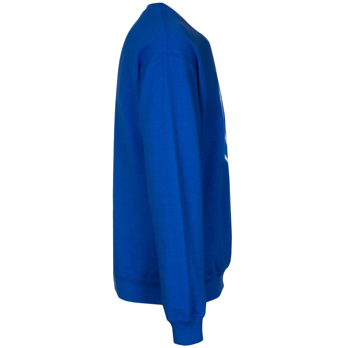 Chicago Cubs Men Royal Bullseye Crewneck Sweatshirt product image 4, provided for visual reference and product detail review