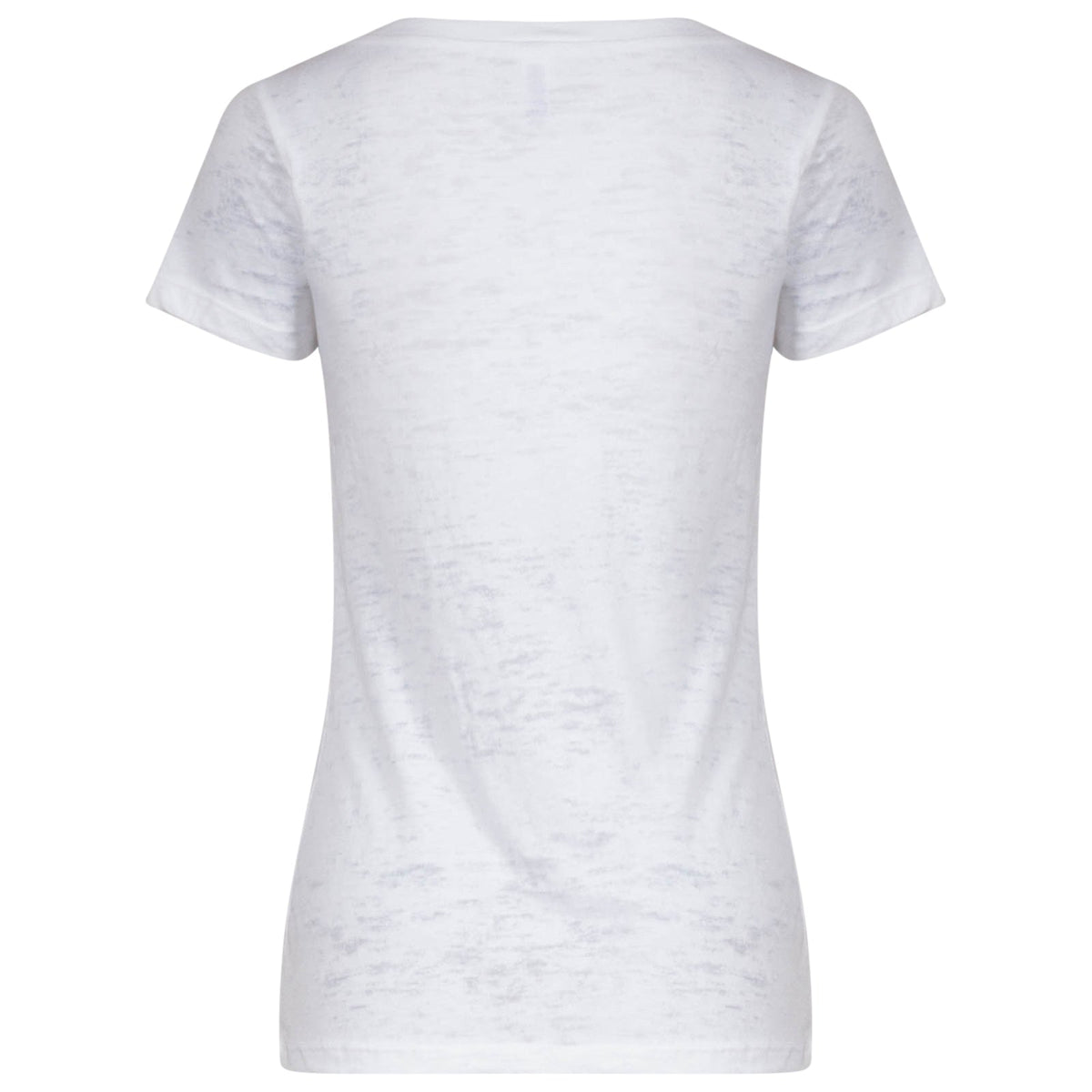 Chicago Women White Full Body Vertical Chicago Flag V-Neck T-Shirt-Shirt product image 2, provided for visual reference and