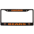 Chicago Bears Black License Plate Frame product image 1, provided for visual reference and product detail review