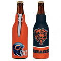 Chicago Bears Zipper Bottle Opener Cooler product image 1, provided for visual reference and product detail review