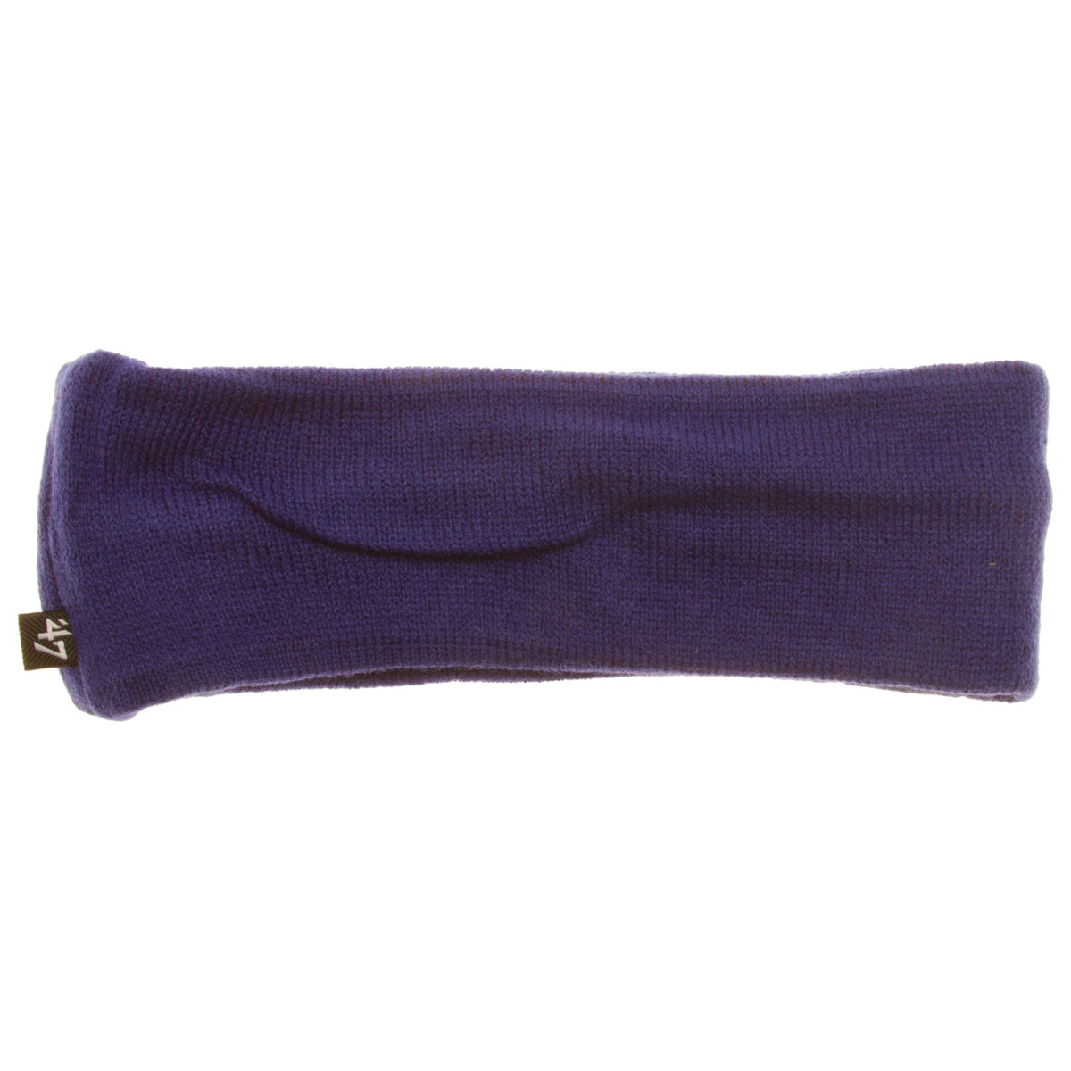Chicago Cubs Royal Block Text "Cubs" Knit Headband product image 2, provided for visual reference and product detail review