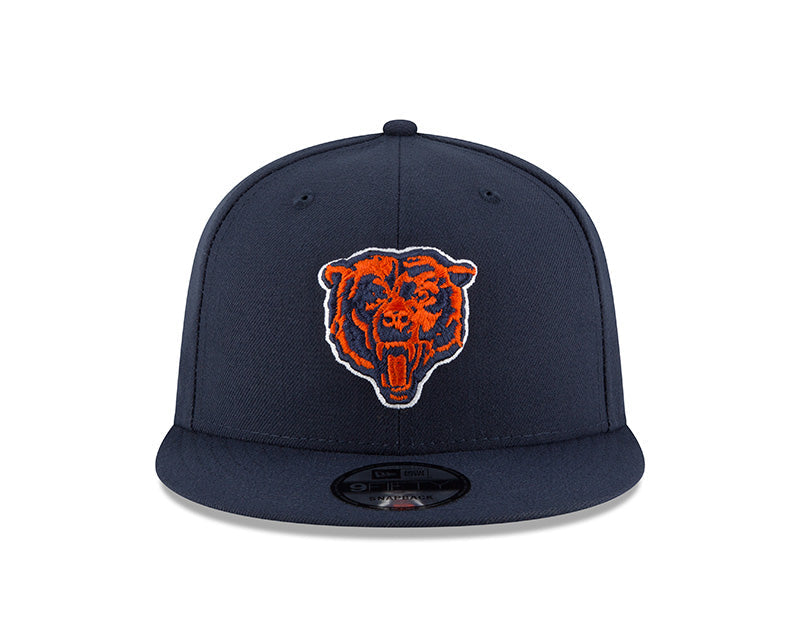 Chicago Bears Navy Bear head 9FIFTY Snapback product image 2, provided for visual reference and product detail review
