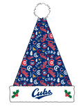 Chicago Cubs Ugly Sweater Pattern Santa Hat product image 1, provided for visual reference and product detail review