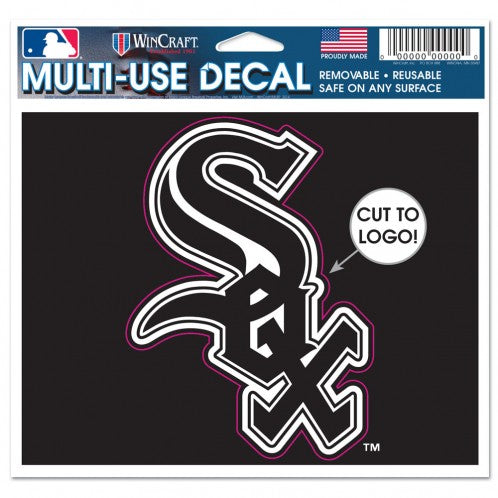 Chicago White Sox Black Multi Use Decal product image 1, provided for visual reference and product detail review