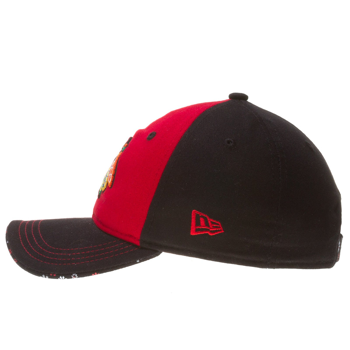 Chicago Blackhawks Two Tone Girls Adjustable Hat product image 3, provided for visual reference and product detail review
