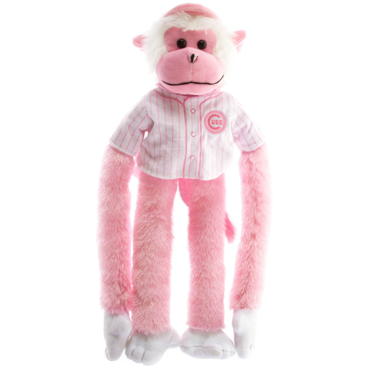 Chicago Cubs 27" Pink Home Jersey Rally Monkey product image 1, provided for visual reference and product detail review