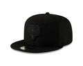 Chicago Bears Black on Black Bear Head 9FIFTY Snapback product image 1, provided for visual reference and product detail