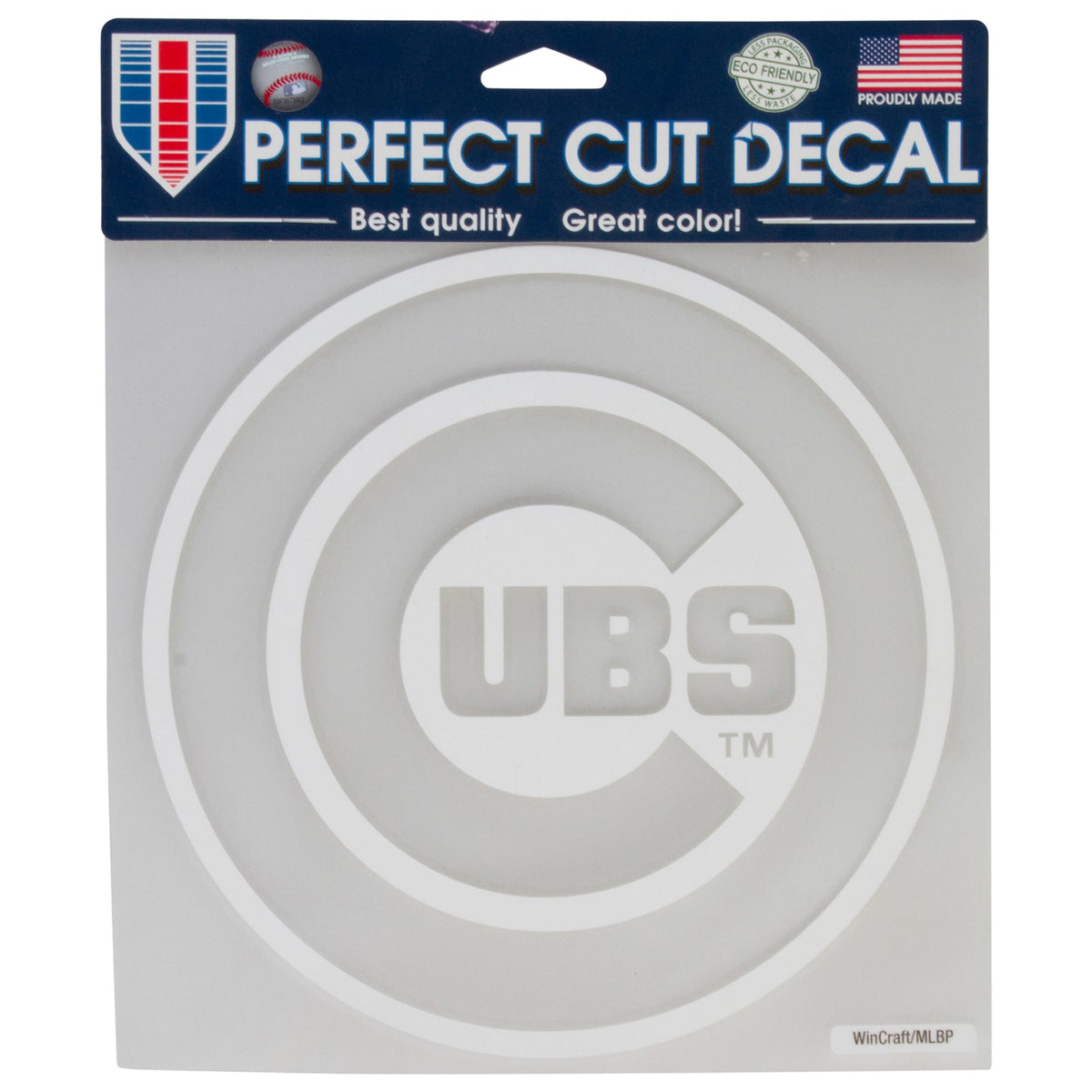 Chicago Cubs Die Cut Logo Decal product image 1, provided for visual reference and product detail review