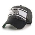 Chicago Blackhawks Black Power Play Mesh 47 Adjustable product image 1, provided for visual reference and product detail