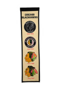 Chicago Blackhawks Cream Heritage Banner product image 1, provided for visual reference and product detail review