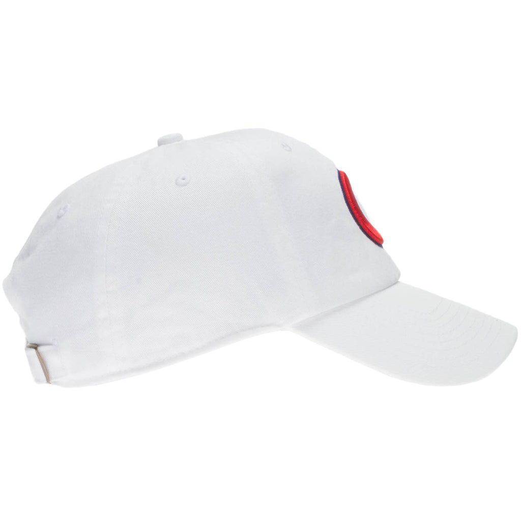 Chicago Cubs White Logo Clean-Up Adjustable Hat product image 4, provided for visual reference and product detail review