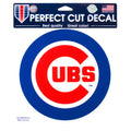 Chicago Cubs 8" x 8" Perfect Cut Decal product image 1, provided for visual reference and product detail review
