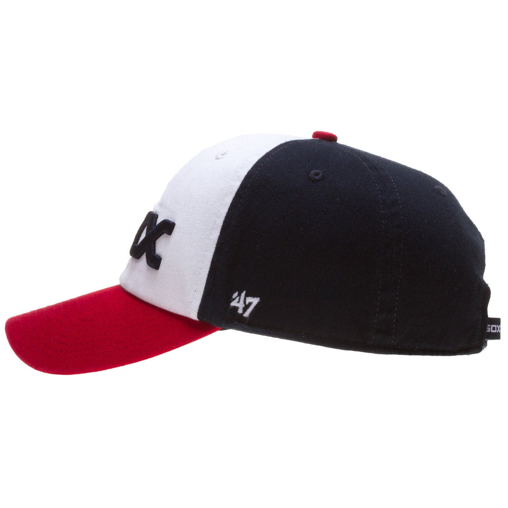 Chicago White Sox White/Red/Blue '83 Logo Adjustable Hat product image 3, provided for visual reference and product detail