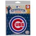 Chicago Cubs 4" Round Bullseye Logo Patch product image 1, provided for visual reference and product detail review