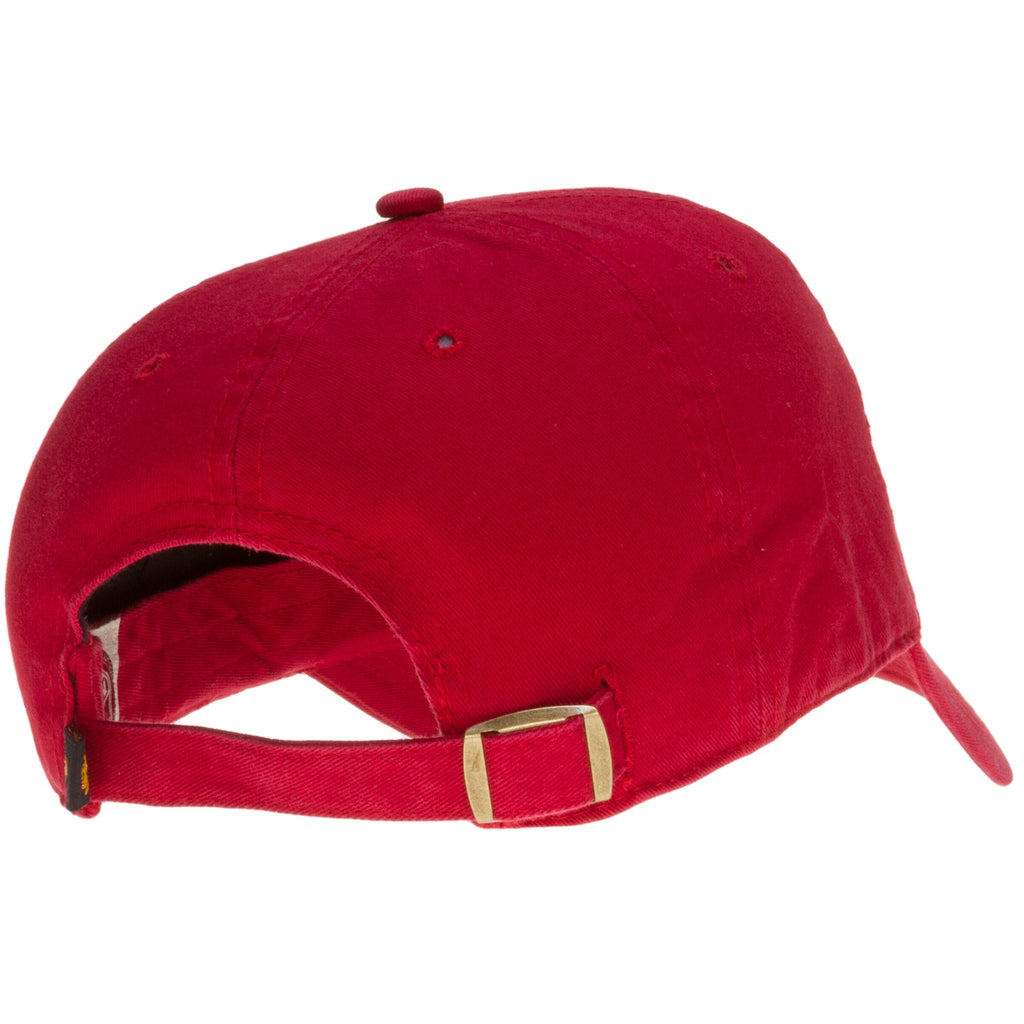 Chicago Blackhawks Primary Logo Red Adjustable Clean-Up Hat - Adult product image 2, provided for visual reference and
