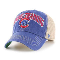 Chicago Cubs Royal Mesh Spring Training Hat product image 1, provided for visual reference and product detail review