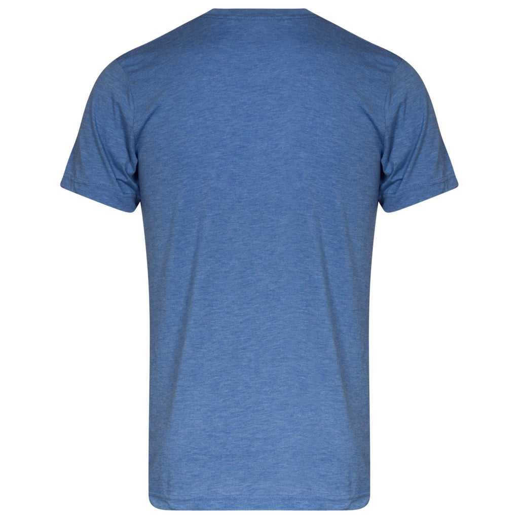 Chicago Heather Royal Chicago Flag T-Shirt product image 2, provided for visual reference and product detail review