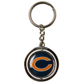 Chicago Bears Spinning Key Ring product image 1, provided for visual reference and product detail review