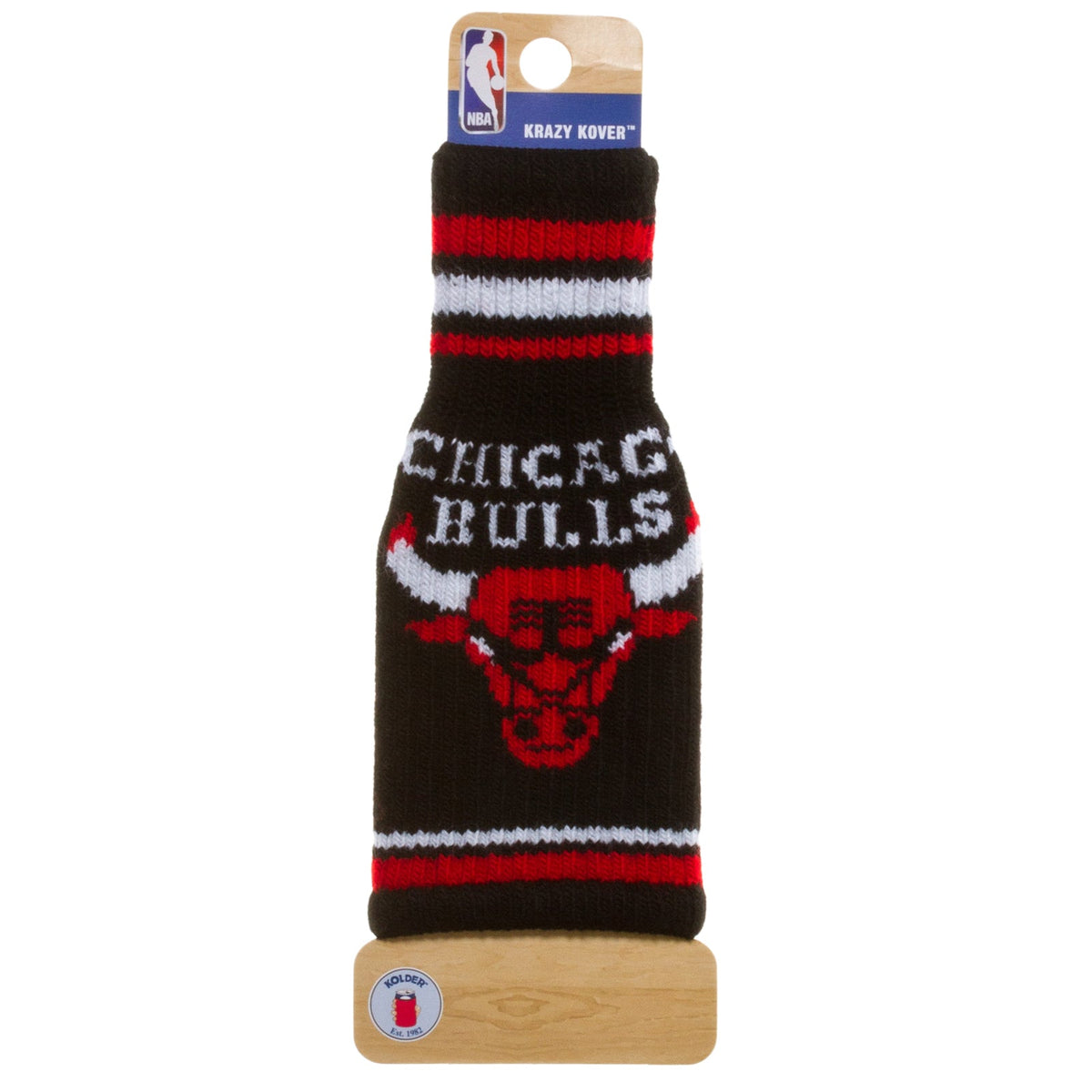 Chicago Bulls Striped Krazy Kover product image 1, provided for visual reference and product detail review