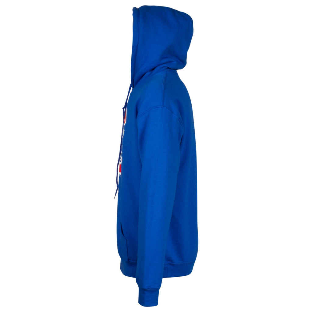 Chicago Cubs Men Royal Crawl Bear Hoodie product image 3, provided for visual reference and product detail review