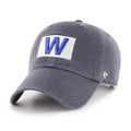 Chicago Cubs Vintage Navy W Flag Slouch Crown Clean-Up Adjustable Hat product image 1, provided for visual reference and