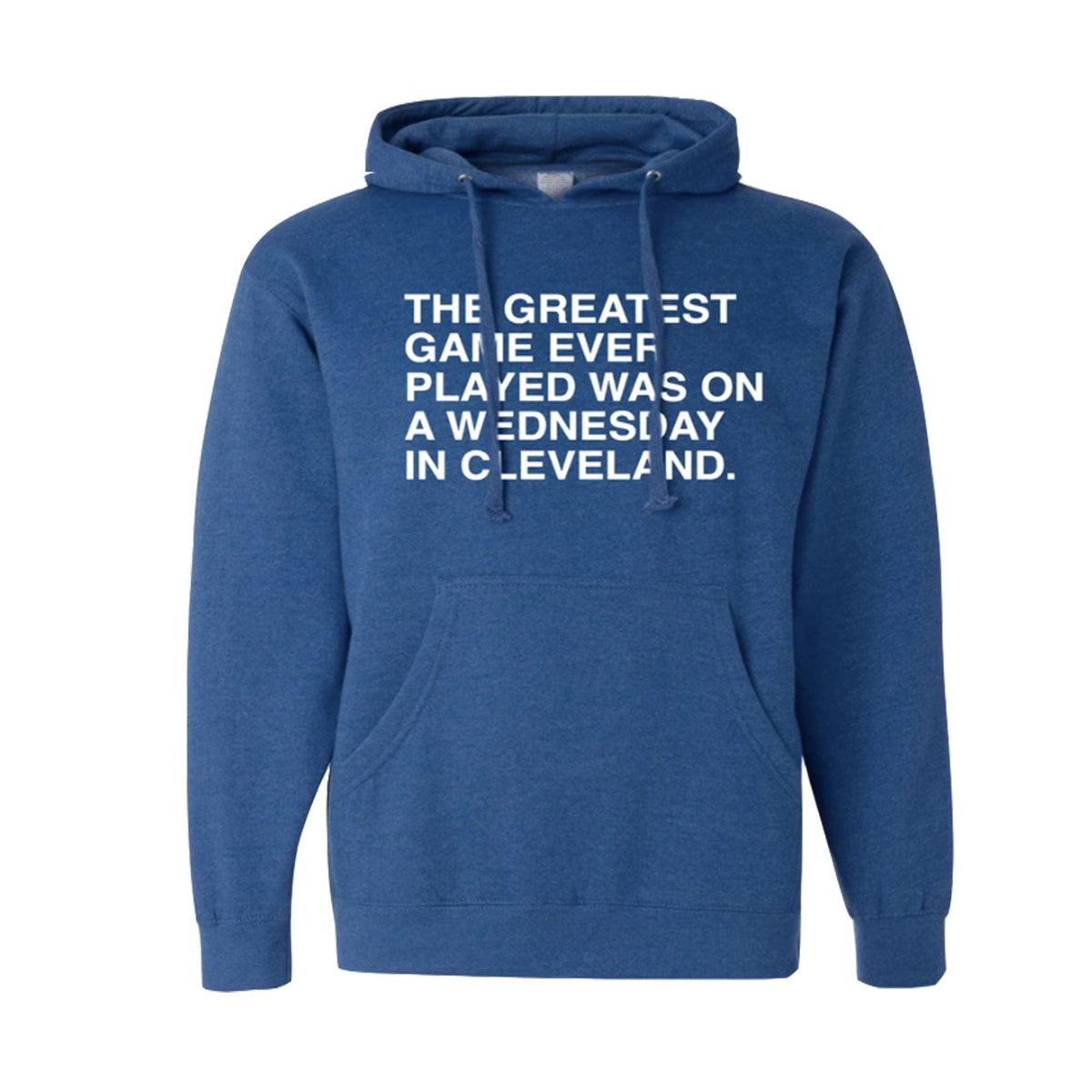 Chicago Cubs Royal Greatest Game hood product image 1, provided for visual reference and product detail review