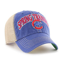 Chicago Cubs Royal Mesh Spring Training Hat product image 3, provided for visual reference and product detail review