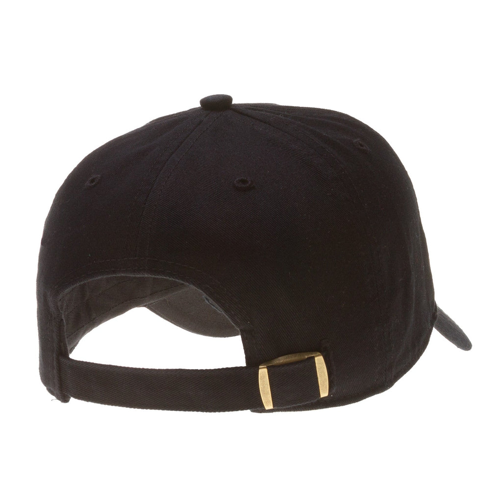 Chicago Blackhawks Black Indian Head Logo Adjustable Clean-Up Hat product image 3, provided for visual reference and product
