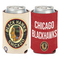 Chicago Blackhawks Vintage Can Cooler Coozie product image 1, provided for visual reference and product detail review