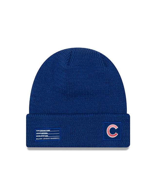 Chicago Cubs Men 2018 On Field w/ Red "C" Sports Knit product image 1, provided for visual reference and product detail