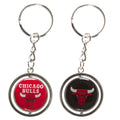 Chicago Bulls Spinning Key Ring product image 1, provided for visual reference and product detail review