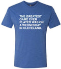 The Greatest Game Ever Played T-Shirt by Obvious Shirts product image 1, provided for visual reference and product detail