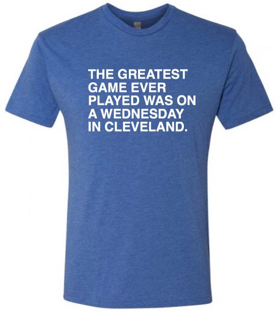 The Greatest Game Ever Played T-Shirt by Obvious Shirts product image 1, provided for visual reference and product detail