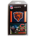 Chicago Bears 3 1/2" x 2 1/2" Rectangular Magnet Two-Pack product image 1, provided for visual reference and product detail