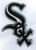 Chicago White Sox 4 1/4" Primary Logo Patch product image 1, provided for visual reference and product detail review