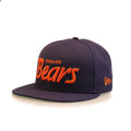 Chicago Bears Navy Chevy Chase Script 9FIFTY Snapback product image 1, provided for visual reference and product detail
