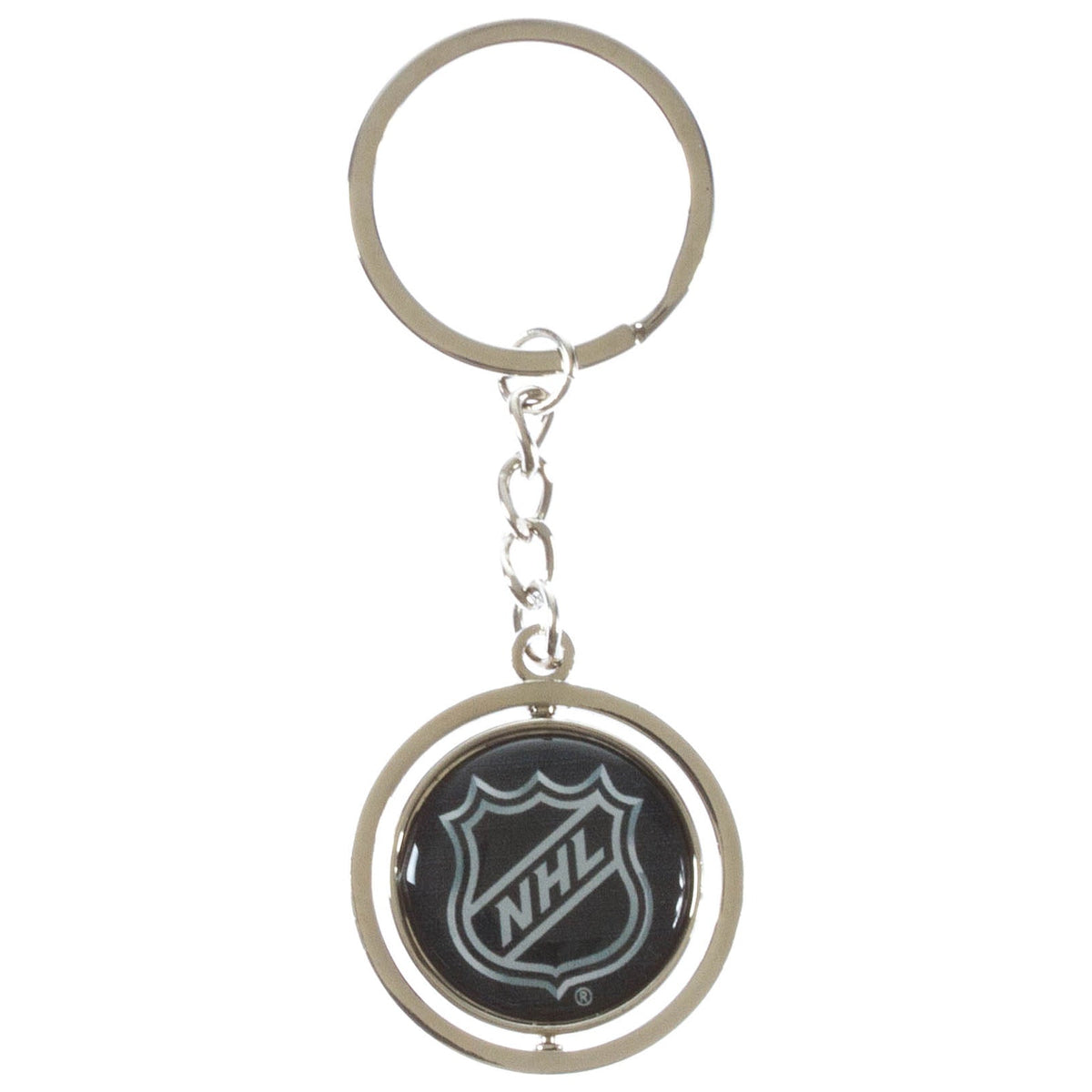 Chicago Blackhawks NHL Spinning Logos Key Chain product image 2, provided for visual reference and product detail review