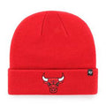 Chicago Bulls Red Primary Cuffed 47 knit product image 1, provided for visual reference and product detail review