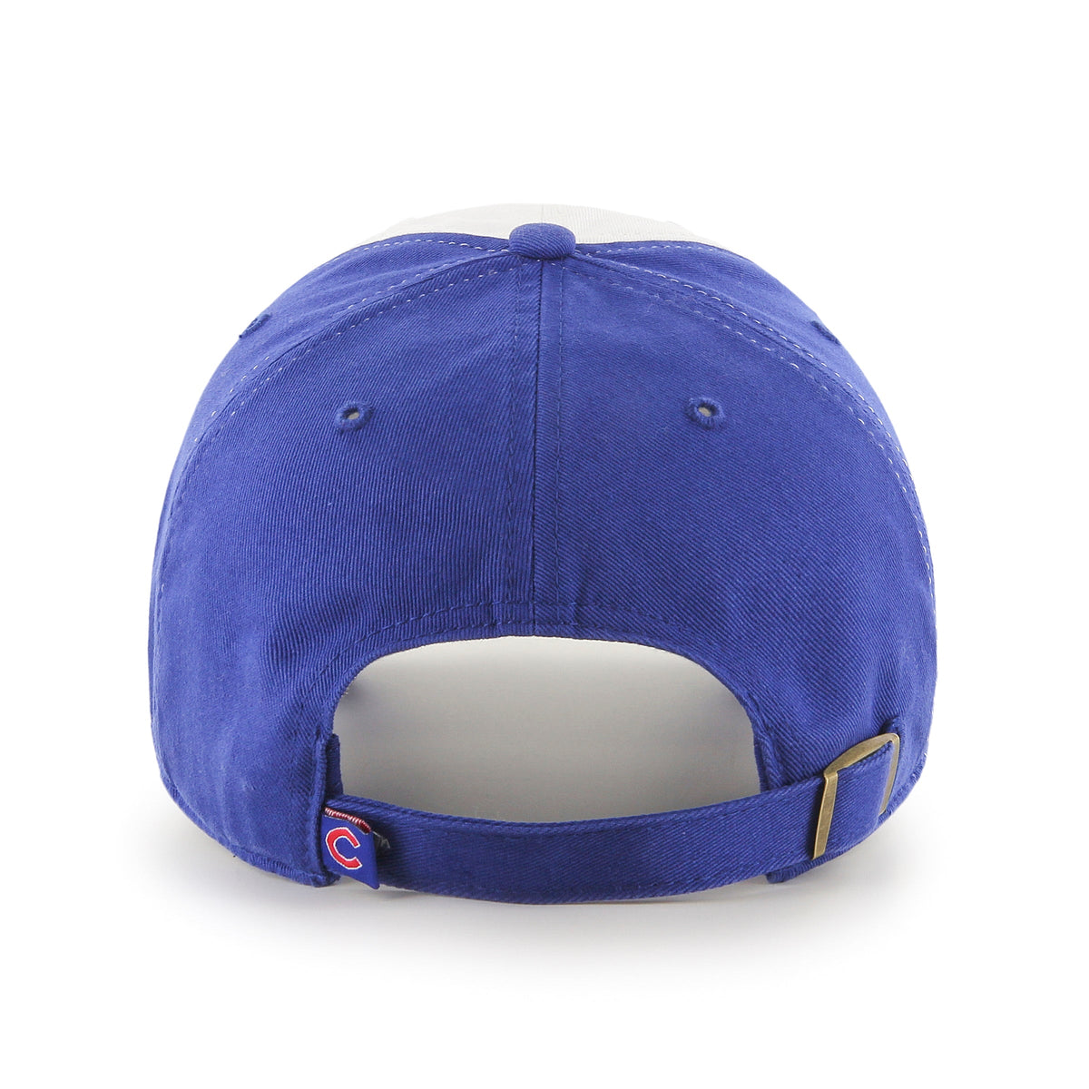 Chicago Cubs White/Royal C Logo 47' Adjustable Hat product image 2, provided for visual reference and product detail review