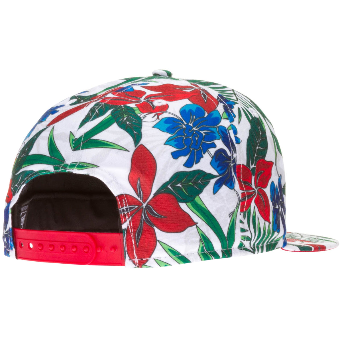 Chicago Cubs White Floral Print "C" Logo Snapback Hat product image 2, provided for visual reference and product detail