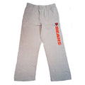 Chicago Bears Grey Big and Tall Sweatpants w/ "Bear Head" product image 1, provided for visual reference and product detail