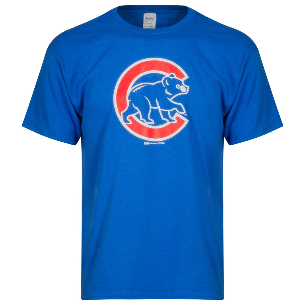 Chicago Cubs Youth Royal Crawl Bear T-Shirt product image 1, provided for visual reference and product detail review