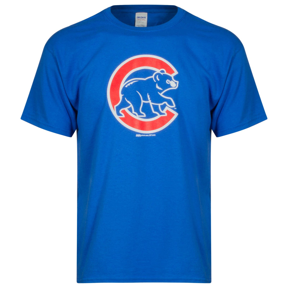Chicago Cubs Youth Royal Crawl Bear T-Shirt product image 1, provided for visual reference and product detail review