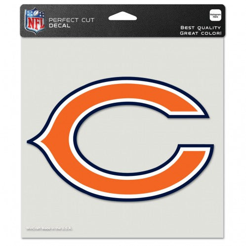 Chicago Bears 8"x8" "C" Logo Die-Cut Decal product image 1, provided for visual reference and product detail review