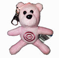 Chicago Cubs Pink Bullseye Little Bear Keychain product image 1, provided for visual reference and product detail review